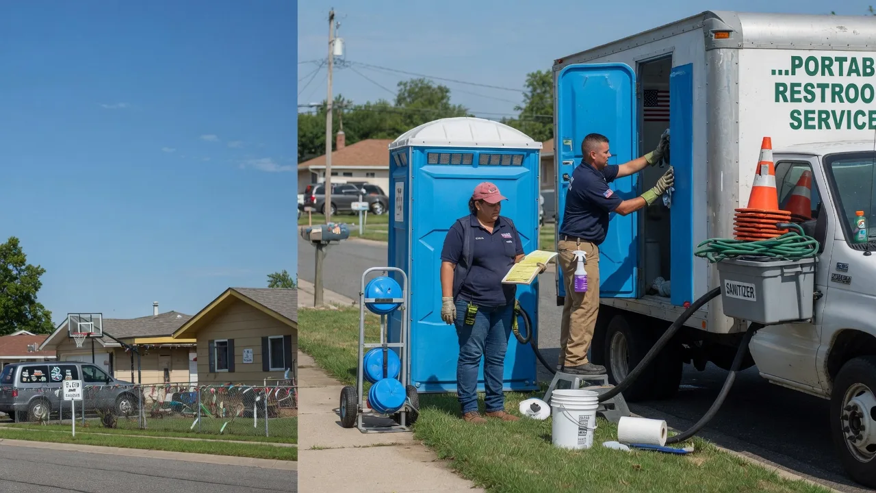 Portable Toilet Rental in Bloomington, TX near me